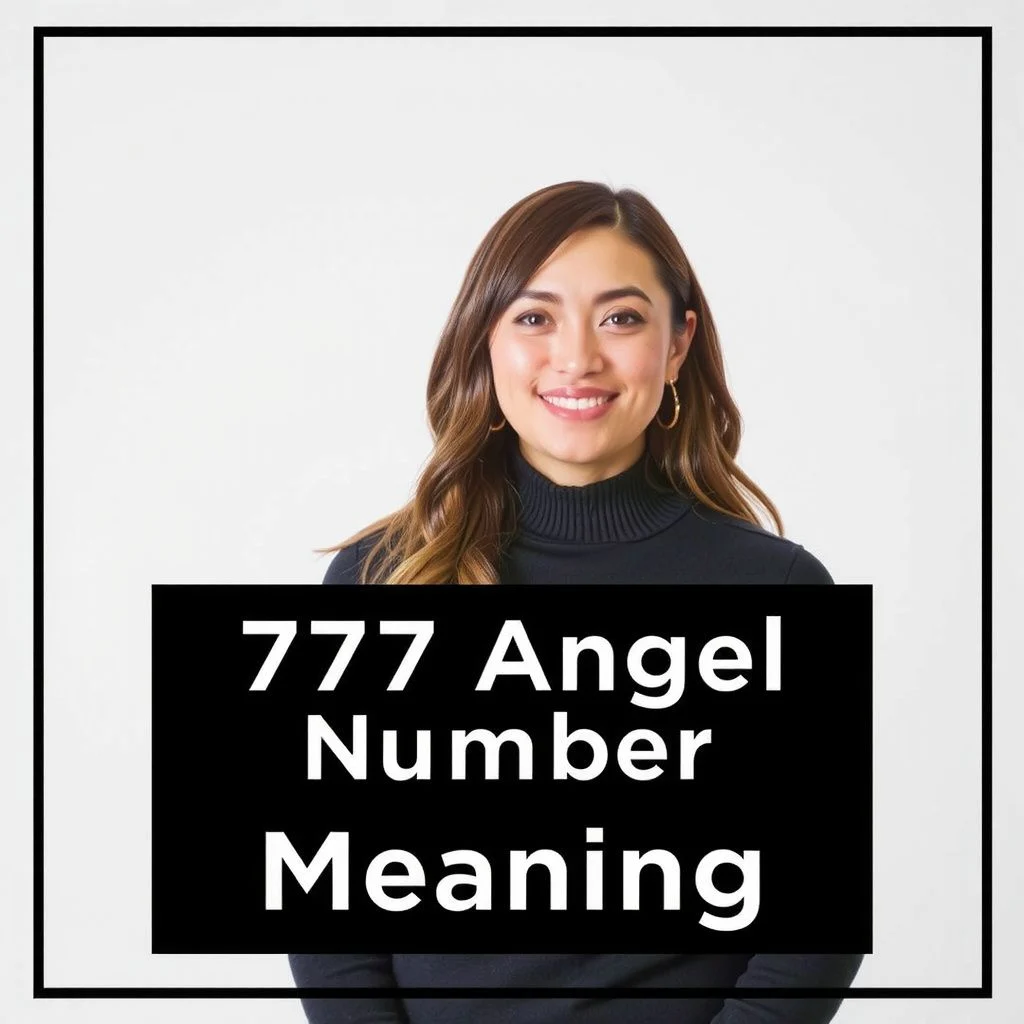 AI-generated illustration related to 777 angel number meaning