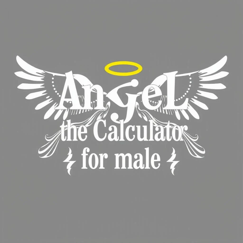 Angel number Calculator for male illustration