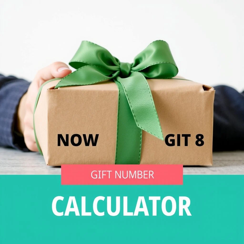 Gift Number Calculator illustration